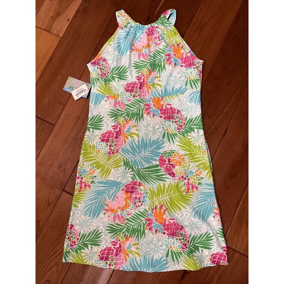 Southwind Apparel Short Dress Size XS UPF 50 (EF) Pineapples - Picture 2 of 8